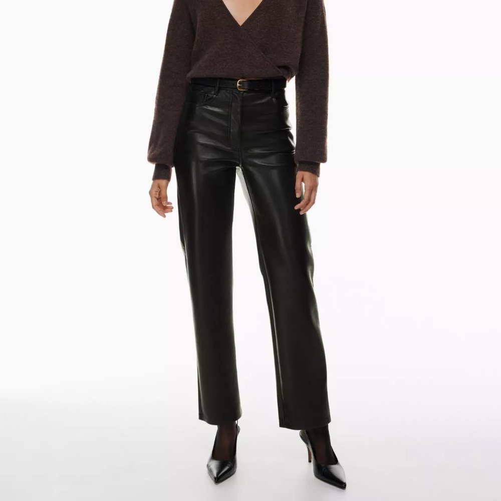 NWT Aritzia Wilfred The Melina™ Pant Regular Size 0 Black